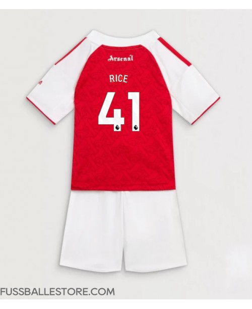 Günstige Arsenal Declan Rice #41 Heimtrikotsatz Kinder 2025-26 Kurzarm (+ Kurze Hosen) Günstige Arsenal Declan Rice #41 Heimtrikotsatz Kinder 2025-26 Kurzarm (+ Kurze Hosen)